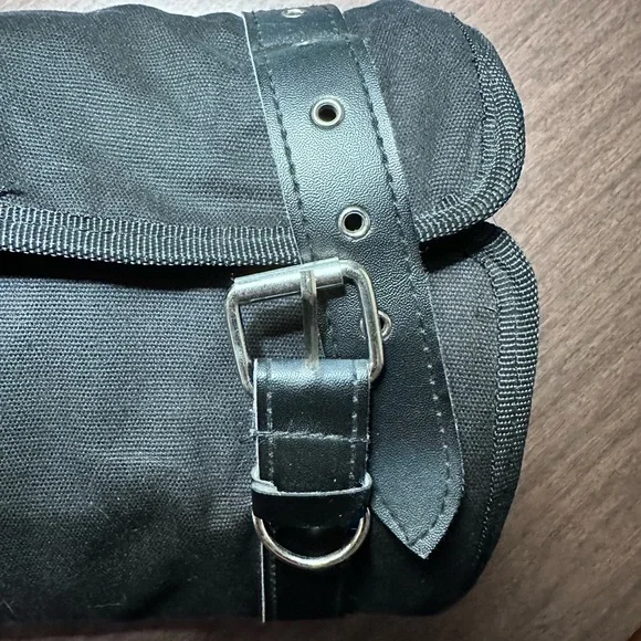 Harley-Davidson Canvas Motorcycle Roll Tool Kit Organizer Bag Ready for Sturgis! - Picture 11 of 13